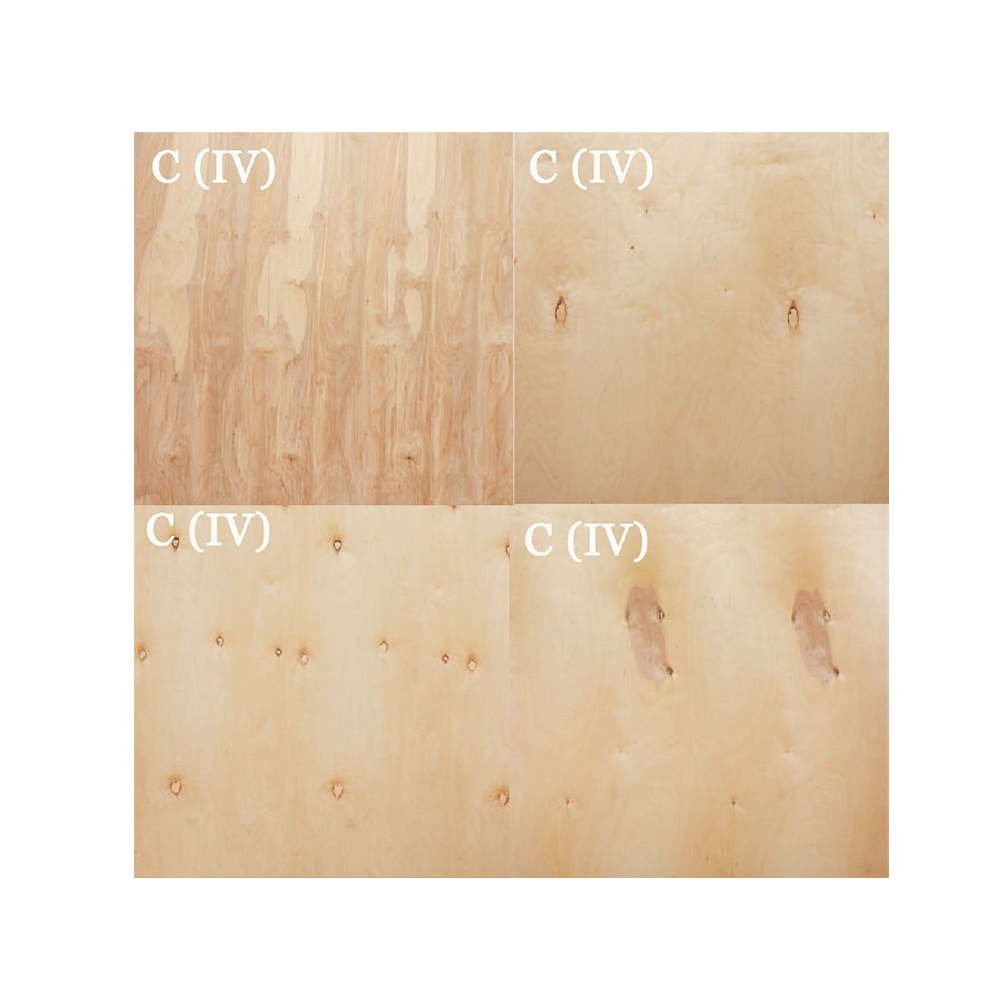Low Grades Birch Plywood (CP/CP, CP/C, C/C)