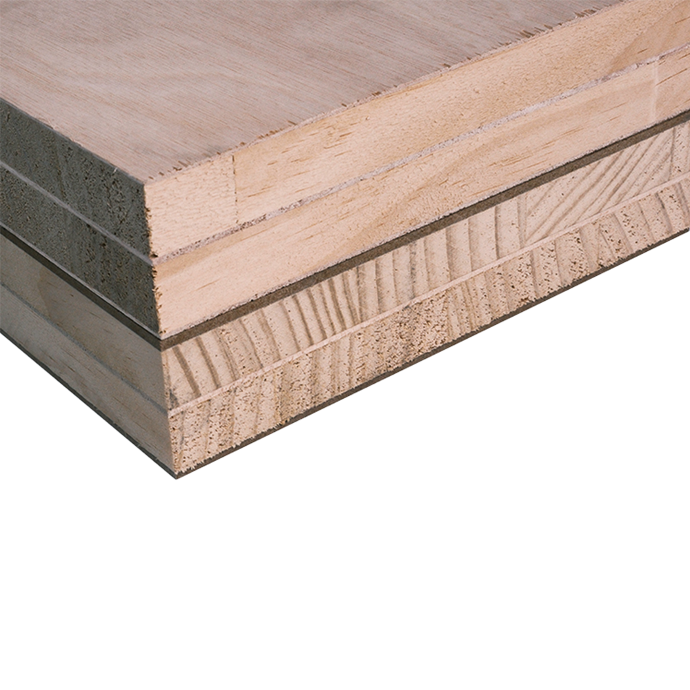 Core Blockboard duplicatum-V mutabis